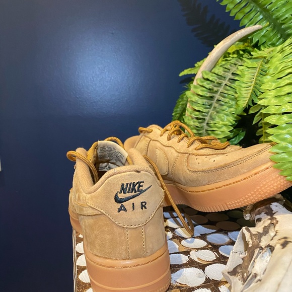 Nike nude brown Air Force ones - worn once - Picture 3 of 5